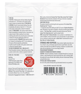 Leisure Time sodium bromide package, back label with directions