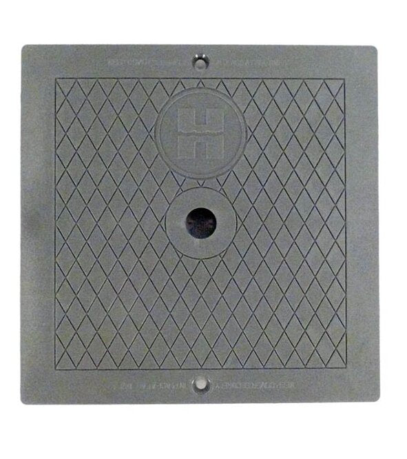 Hayward SPX1082EDGR 10 inch dark gray square skimmer cover