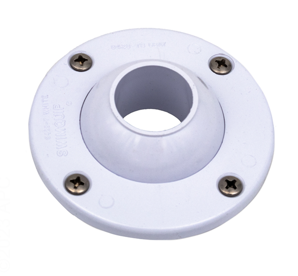 Sta-Rite 08428-0125 white face plate with eyeball, front view