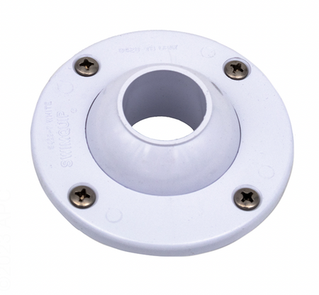 Sta-Rite 08428-0125 white face plate with eyeball, front view