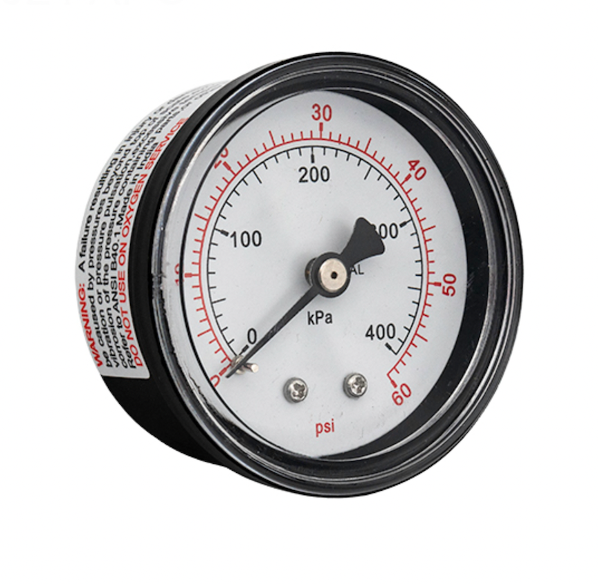 Sta-Rite 24850-0105 air relief valve and gauge, second view