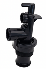 Sta-Rite 25021-0100Z elbow and bulkhead assembly, front view