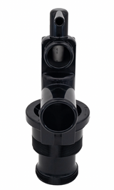 Sta-Rite 25021-0100Z elbow and bulkhead assembly, angled view