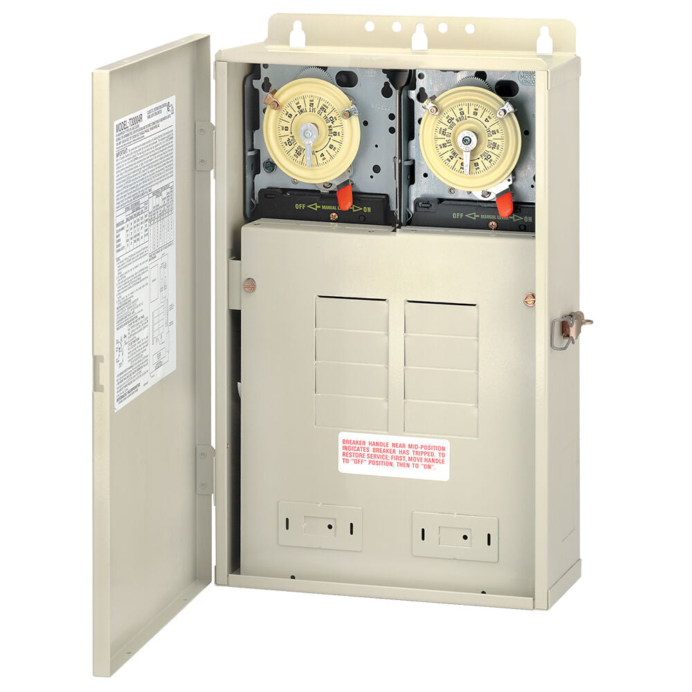Intermatic 100 AMP PANEL W/2 T104M 208-277V CLOCKS | T30404R