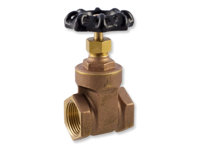 TurfGro .75" Brass Gate Valve Threaded