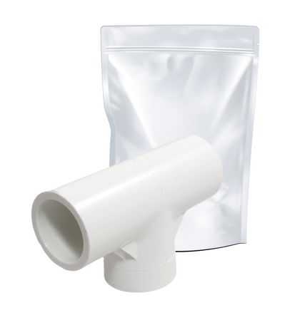Dura 1/2-Inch Tee, Slip x Slip x Fipt, Bag of 10