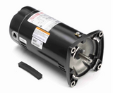 Century USQ1102 1 HP square flange up-rated pool pump motor, front view