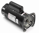 Century USQ1202 2 HP square flange pool pump motor, front view