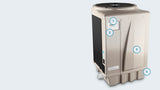 Pentair UltraTemp heat pump, full internal section view