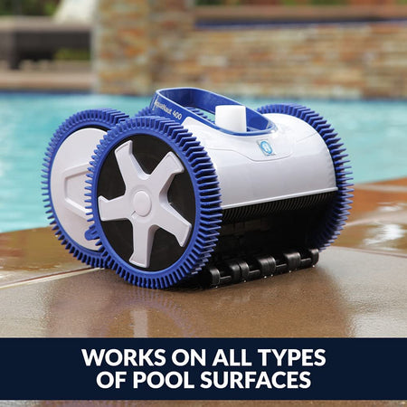 Hayward W3PHS41CST AquaNaut 400 suction cleaner, angled view