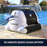 Hayward TigerShark W3RC9950CUB robotic pool cleaner, full view