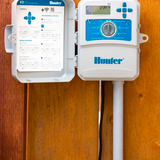 Hunter X2-600, 6-Station Controller Internal Transformer and Plug with Plastic Cabinet 120V