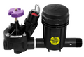 Rain Bird XCZ100PRBR - Wide Flow Commercial Control Zone Kit with 1 in. PESB-R Valve and 1 in. Pressure Regulating (40 psi) Basket Filter