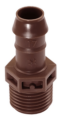 Rain Bird Barb Male Adapter - 17mm x 1/2 in. MPT (XFFMA050)