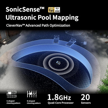 Beatbot A100 Pro robotic pool cleaner, feature view 4