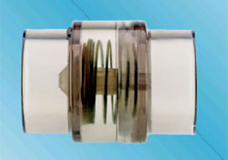 Air Supply of the Future 1112500 clear PVC union check valve for blowers