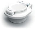 AquaStar Safety Vacuum Lock Wall Fitting White | VLK15T01