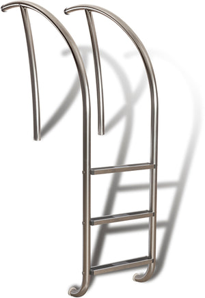 S.R. Smith Artisan 24in 3-Step Ladder 304 Stainless Steel | ART-1003