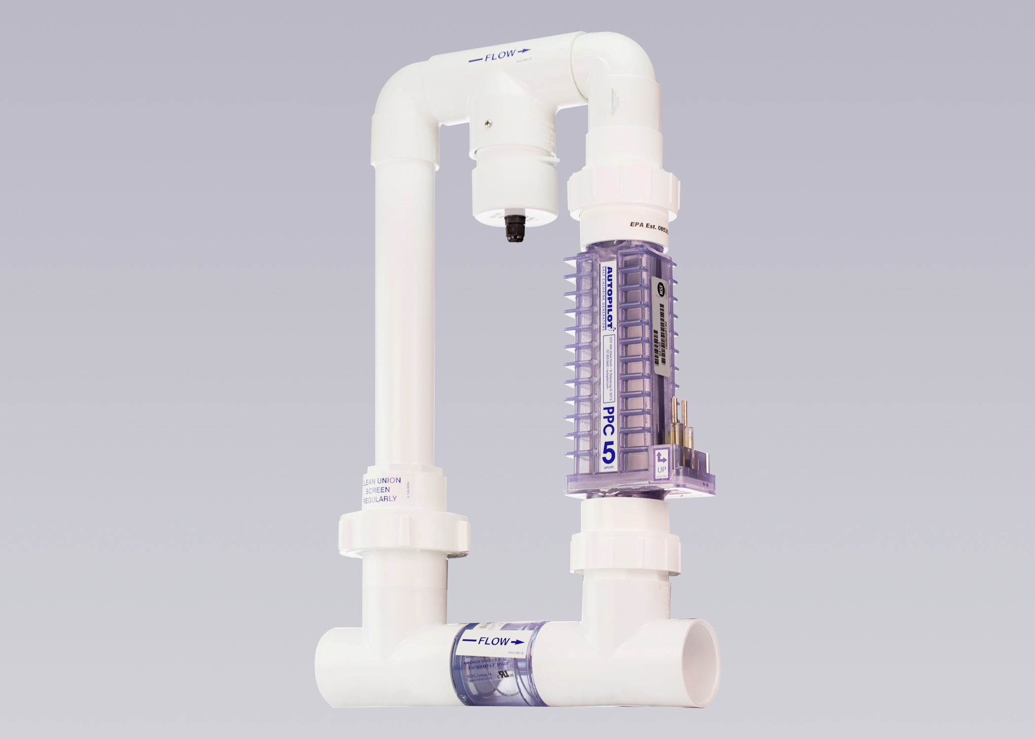 AutoPilot PPC5MF replacement cell showing union and threaded end