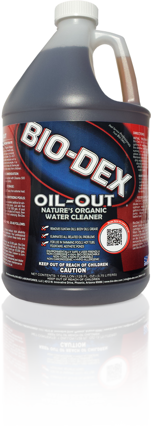 Bio-Dex OO04 Enzyme Oil-Out water cleaner, 1 gallon bottle