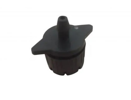 NDS Black Dial-A-Flo™ 180° Adjustable Emitter With 1/4" Barb­ 0-10 Gph