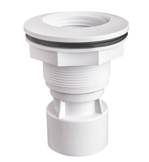 CMP 25503-510-500 fiberglass pool dry conduit nicheless LED light wall fitting, 1.5 inch