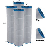 Unicel C-7488-4 four pack of filter cartridges for Hayward SwimClear C4025