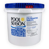 Pool Season 25 lb bucket of chlorinating tablets