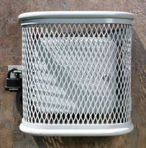 GuardShack CG-1 GRAY, 12 x 12 x 6.5 Gray Clockguard
