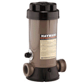 Hayward CL200EF in-line automatic pool chlorinator, 9 lb tablet feeder