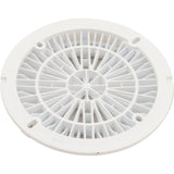 CMP 25507-100-000 8 inch white Galaxy drain cover, second view