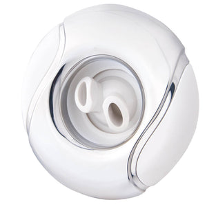 CMP 25591-130-000 SpaMaster white double double roto internal jet