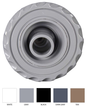 CMP 25591-217-000 Spa Master scalloped directional jet internal in dark gray