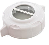 CMP 25280-109-200 clear glass PowerClean Ultra chlorinator lid, side view
