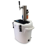 ColdBreak ColdOne portable kegerator, lifestyle view