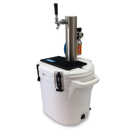 ColdBreak ColdOne portable kegerator, lifestyle view