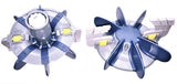 Zodiac R0714300 cyclonic scrubbing turbine kit for the MX8 Elite, two pack contents