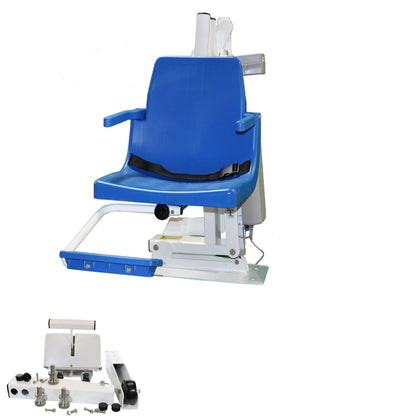 Global Pool Products C-375 Commercial Pool Lift with Portable Kit, 375 lb, No Anchor, C375PK