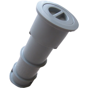 AquaStar US105 7-1/2 inch dark gray umbrella stand with sleeve and center cap