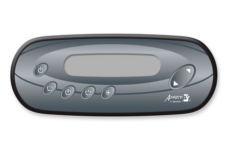 Gecko Alliance 0607-005012 Aeware IN.K450 seven button spa control panel with overlay