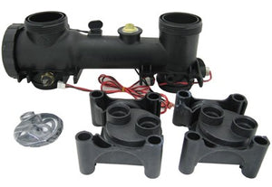 Hayward FDXLFHA1930 front header assembly for Universal H-Series FD heaters