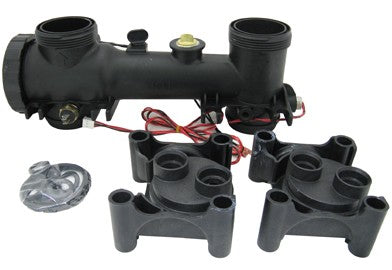 Hayward FDXLFHA1930 front header assembly for Universal H-Series FD heaters