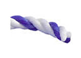 SuperPro 10352 3/4 inch blue and white safety pool rope sold by the foot