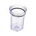 Pentair 754000340 clear flow cell jelly jar for the AK1200 IntelliChem chemical controller