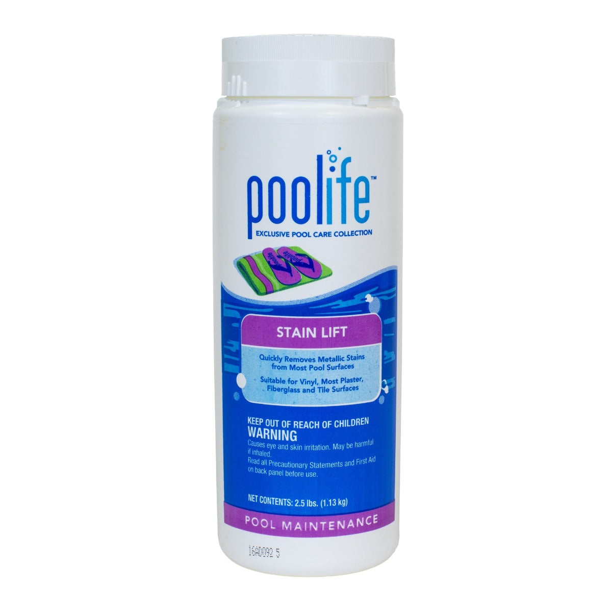 Poolife Stain Lift concentrated pool stain remover bottle, product photo