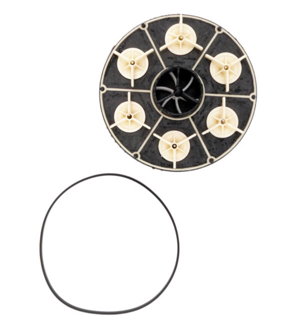 Paramount 004-302-4408-00 6 port water valve module for in-floor cleaning systems
