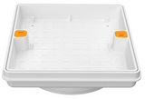 AquaStar SFL10101 Fill-Lid fillable square skimmer and autofill cover, white
