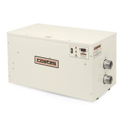 Coates 57kW three phase 480V electric pool and spa heater