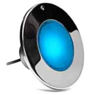 J&J Electronics 23002 ColorSplash XG-W RGB and white LED in ground pool light