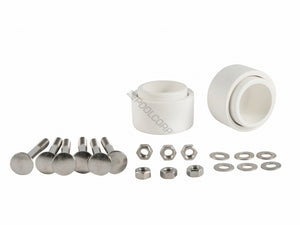 S.R. Smith BOL316-3T bumper and stainless bolt kit for a 3-tread pool ladder